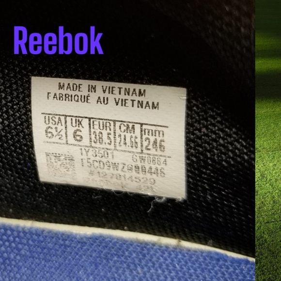 Reebok Classic Leather Legacy "Bright Cobalt/Core Black/Acid Yellow" Shoes - Picture 9 of 9